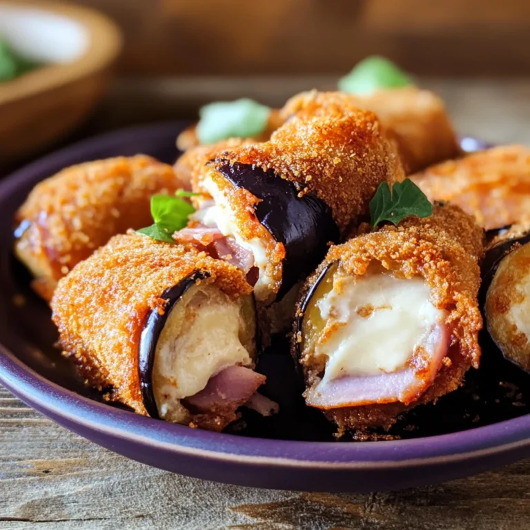 Involtini di melanzane farcite