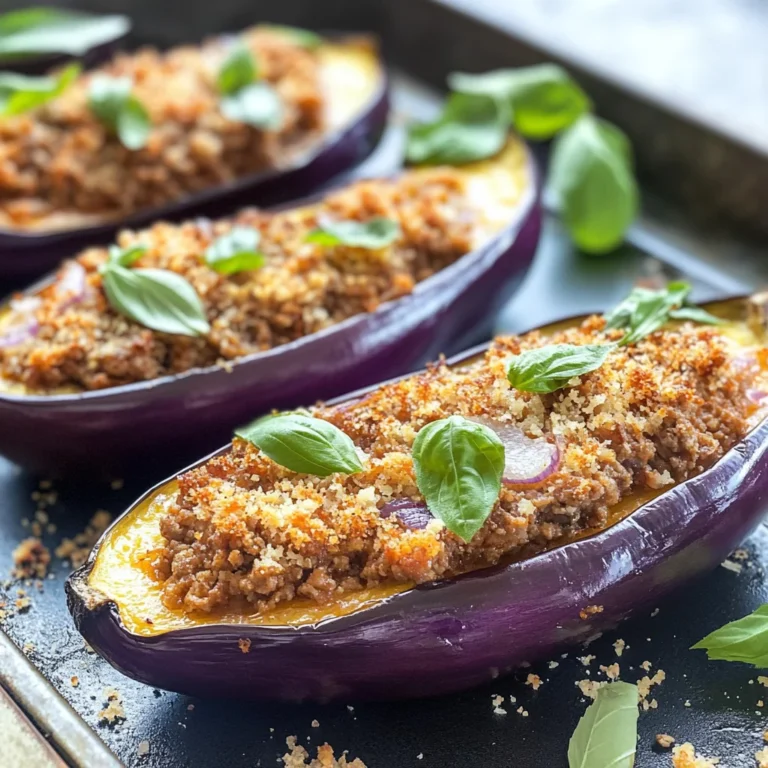 Melanzane ripiene di carne