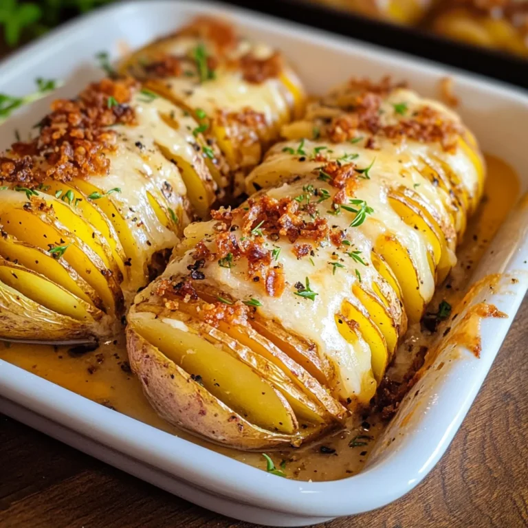 Patate hasselback