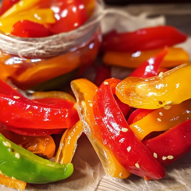 Peperoni in agrodolce
