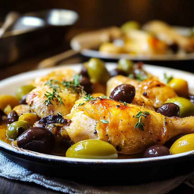 Pollo alle olive