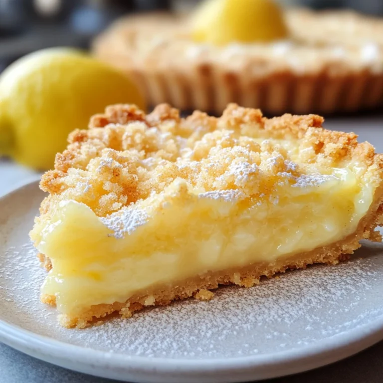 Sbriciolata al limone